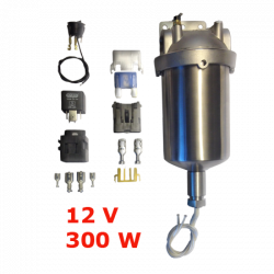 Bild INOX10 Heated Filter-Kit 12V/300W Diesel Biodiesel etc [4118] -- Greenbull Motors